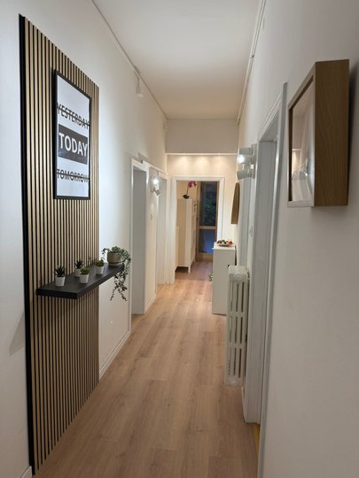 bellissima stanza doppia completamente arredata